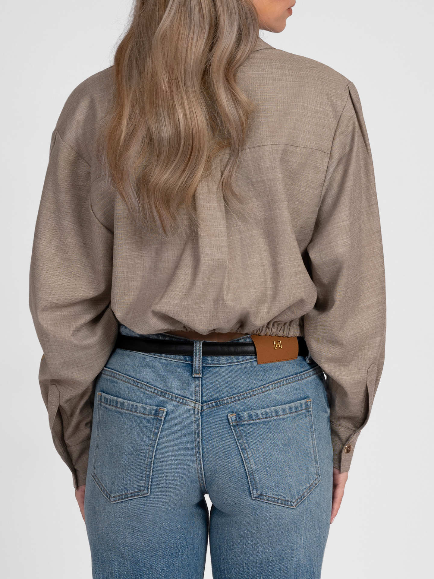 Ozzy Wrap Blouse