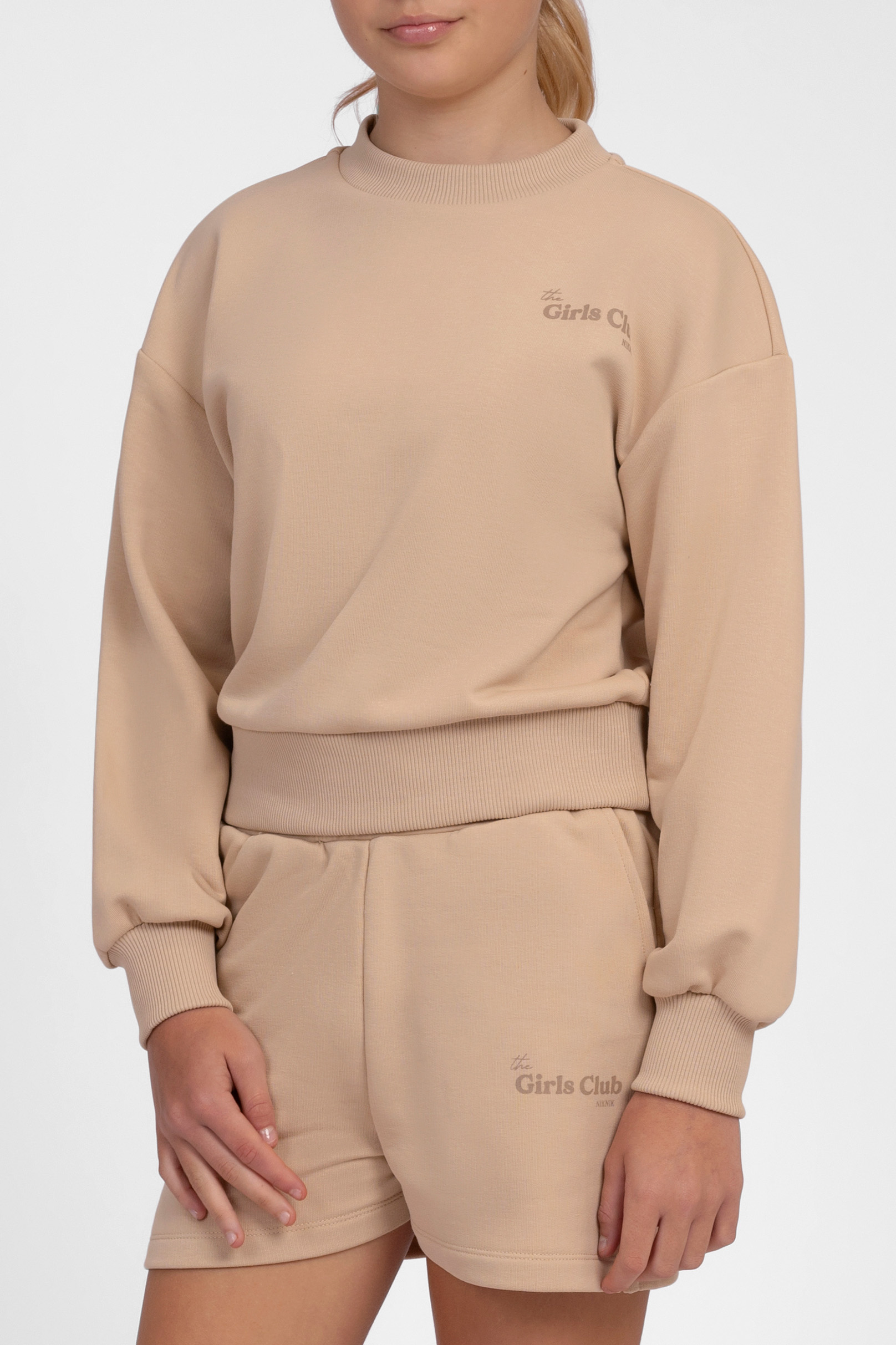 Sweat shorts with logo detail