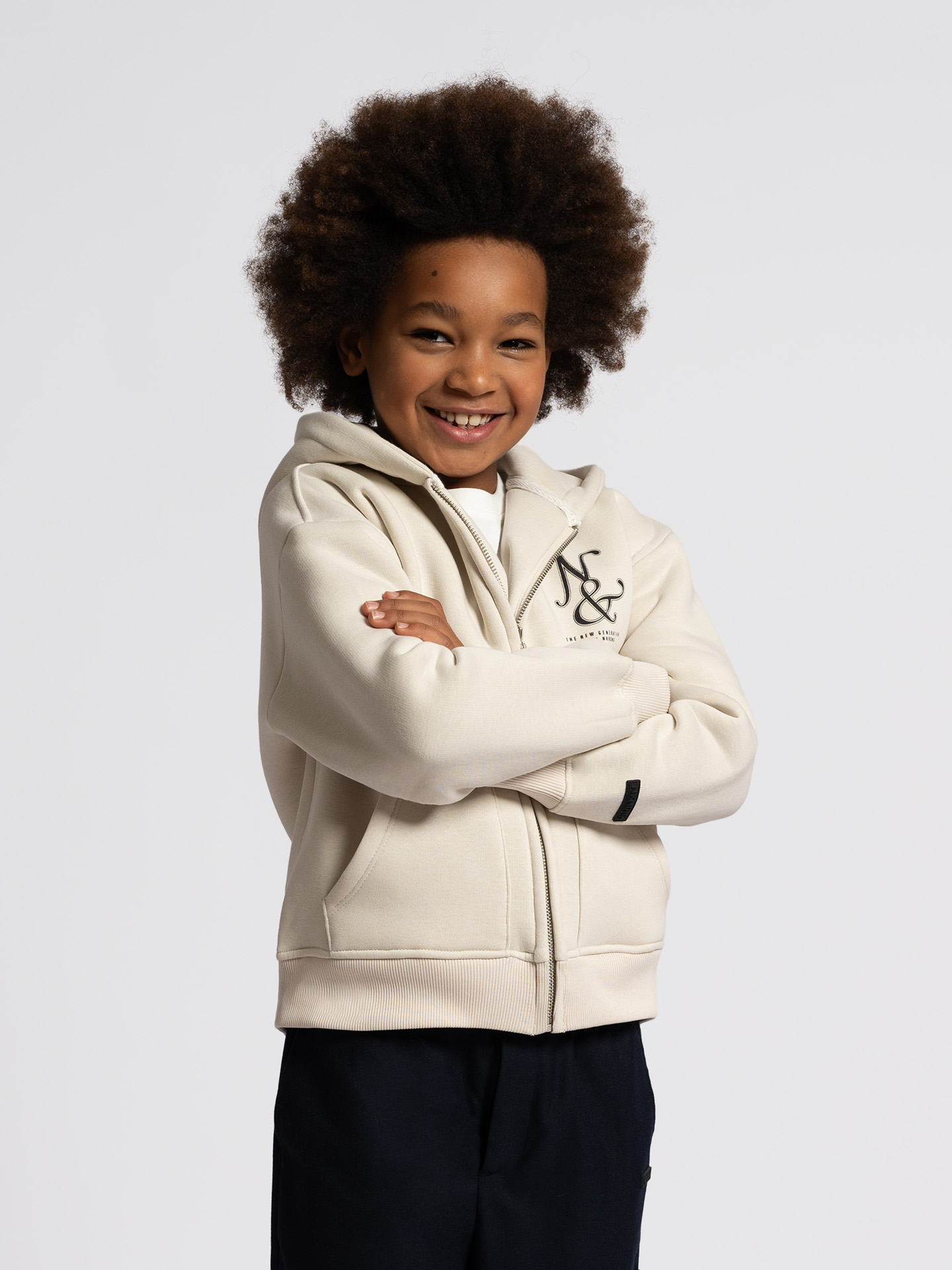 Oversized hoodie with logo