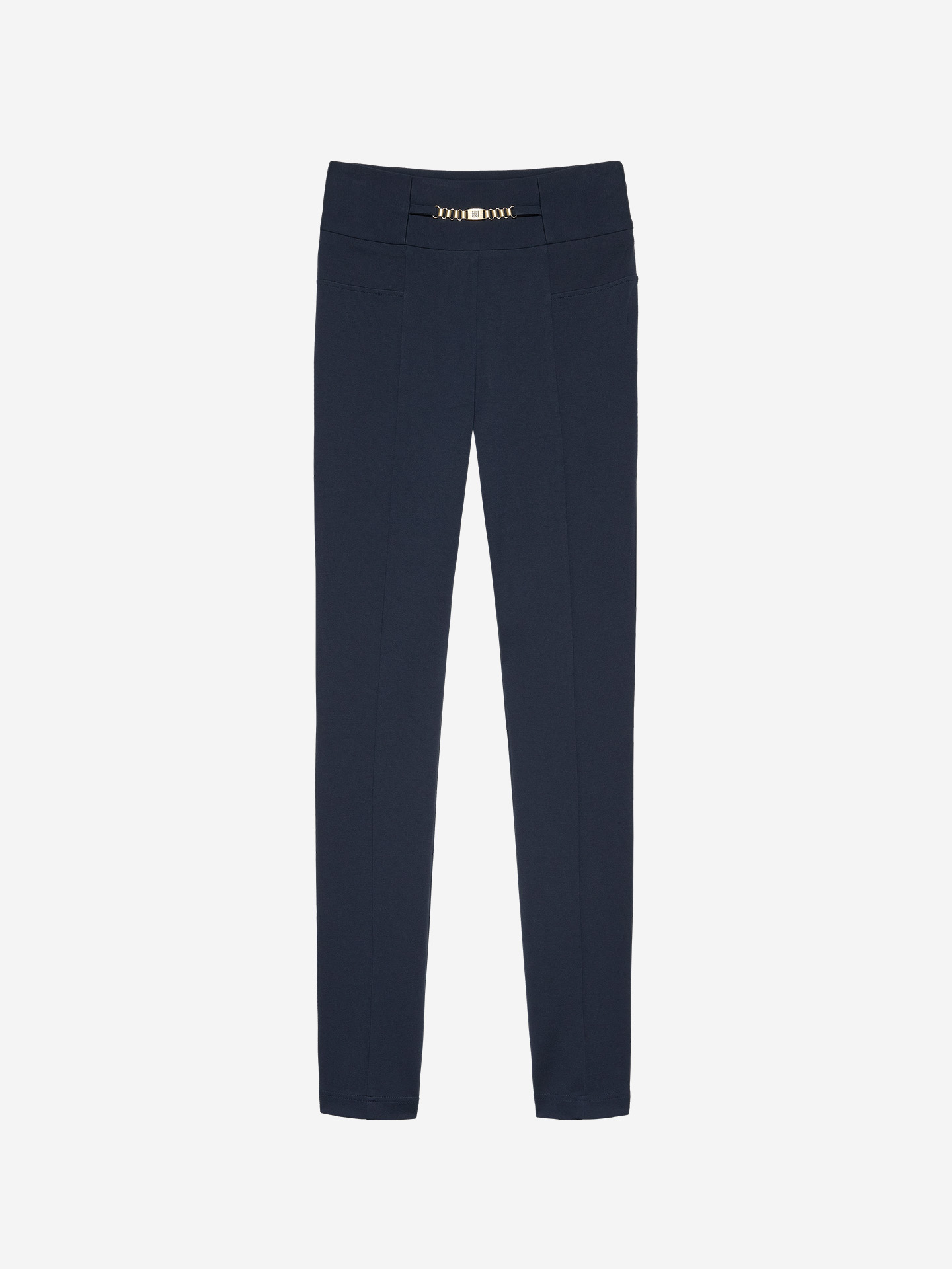 Treggings with chain detail