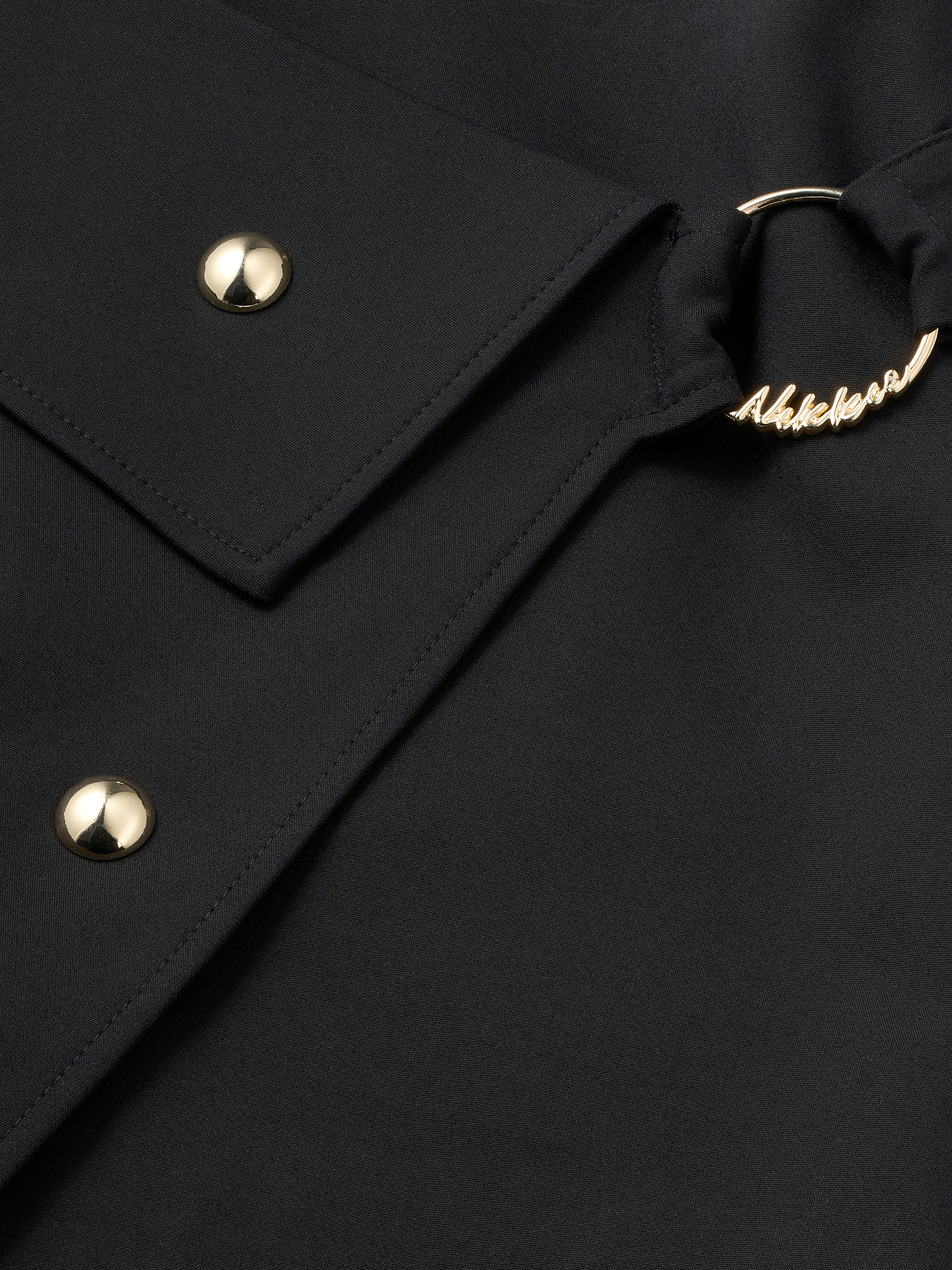 Skort with button details