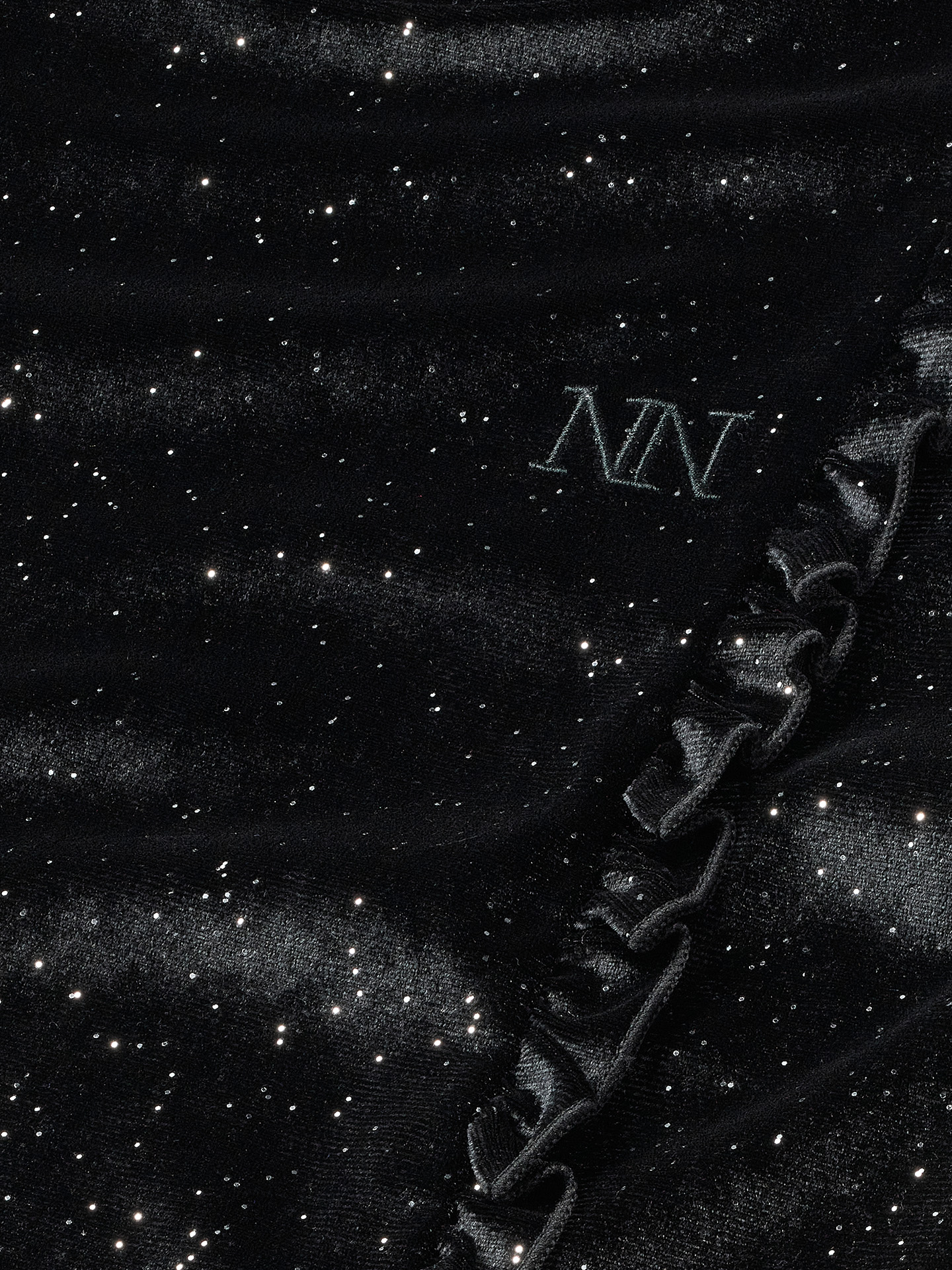 Filea Sparkle Velvet Top