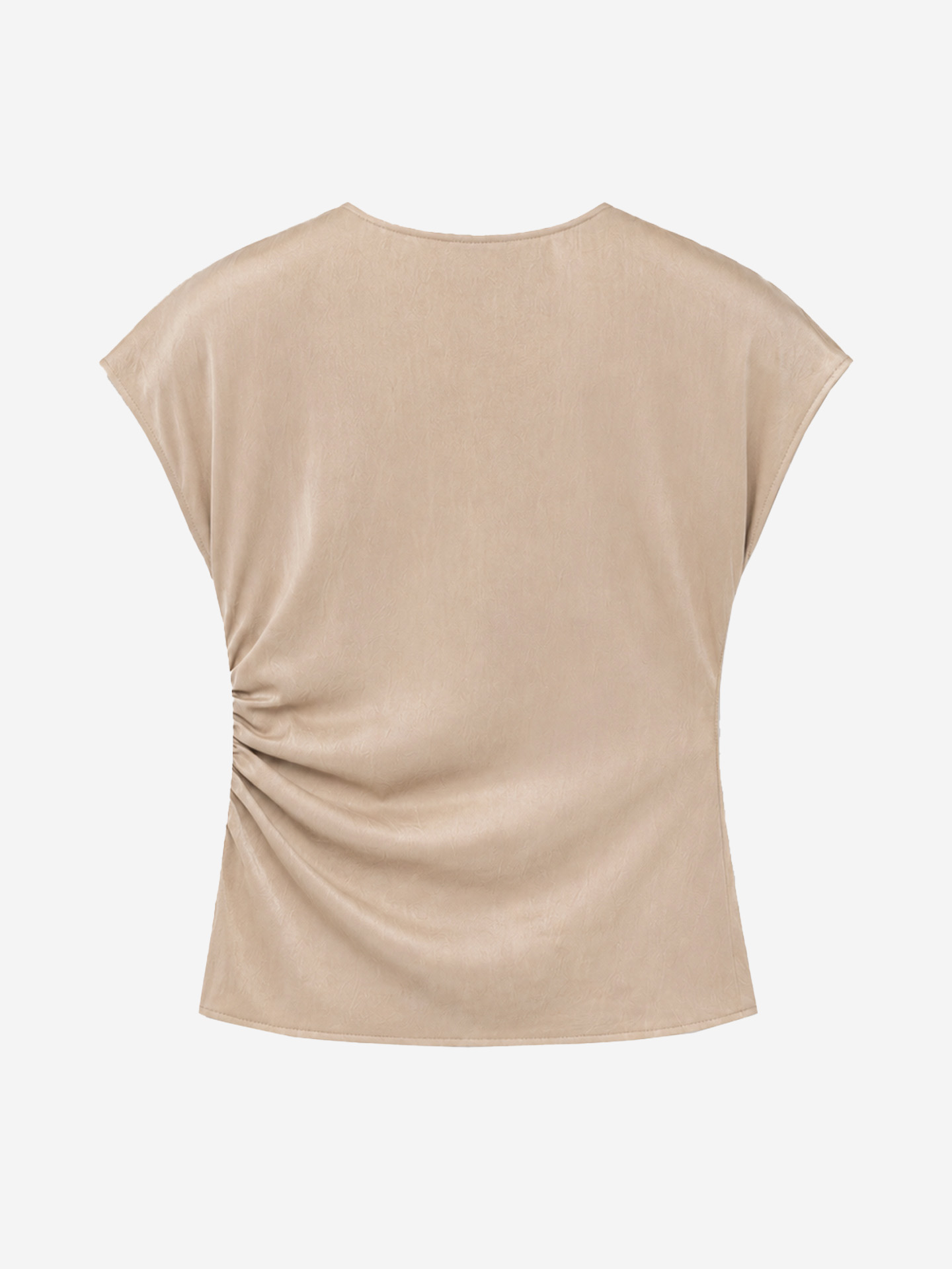 Mouwloze overslag top