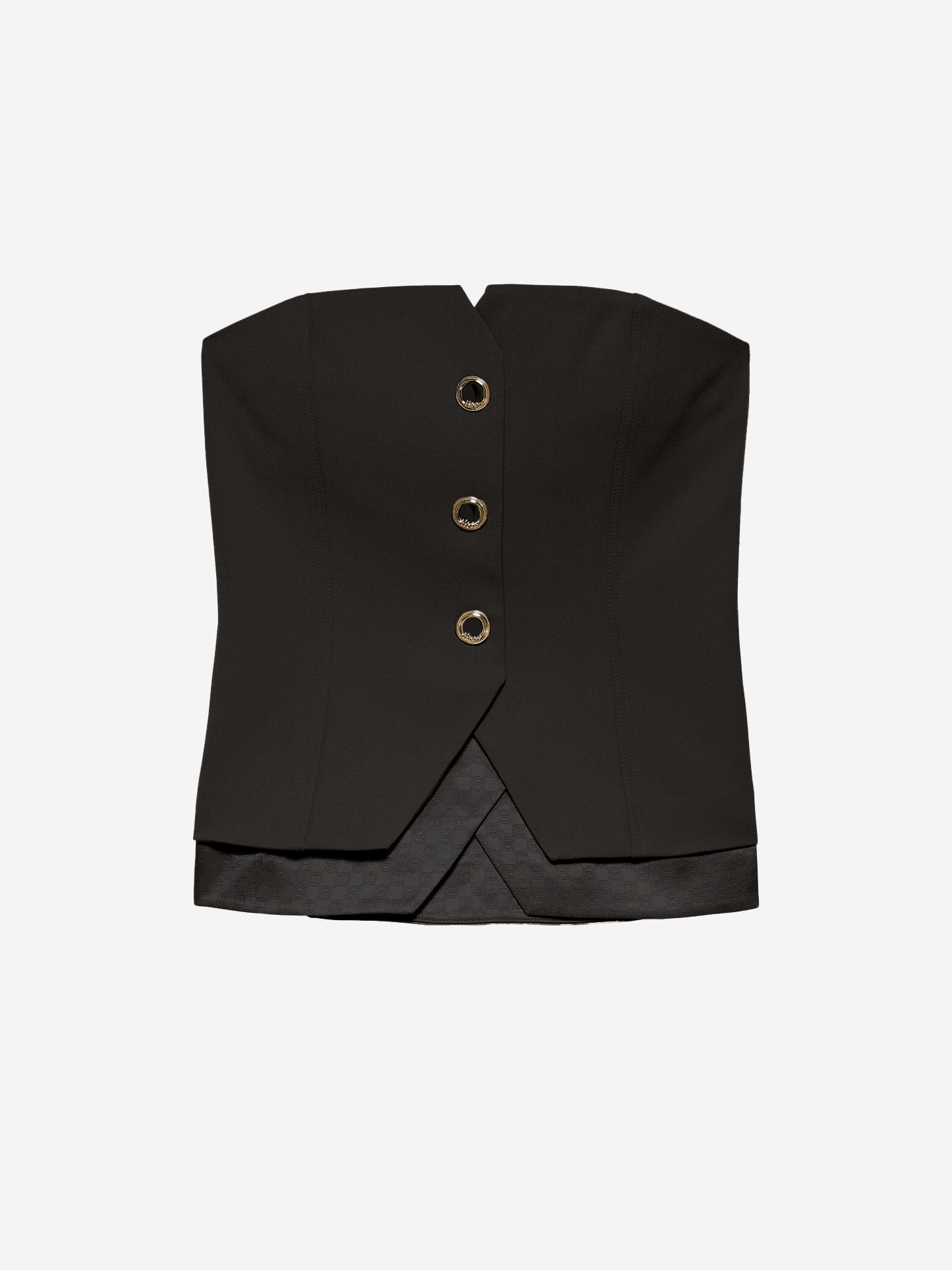 Strapless waistcoat
