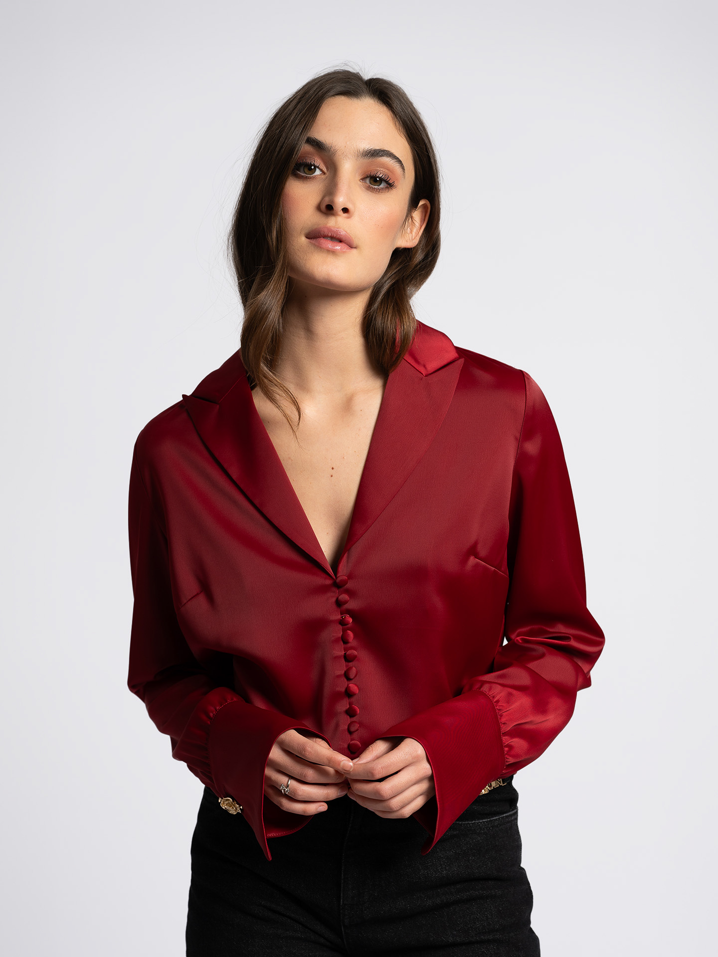 Satin blouse
