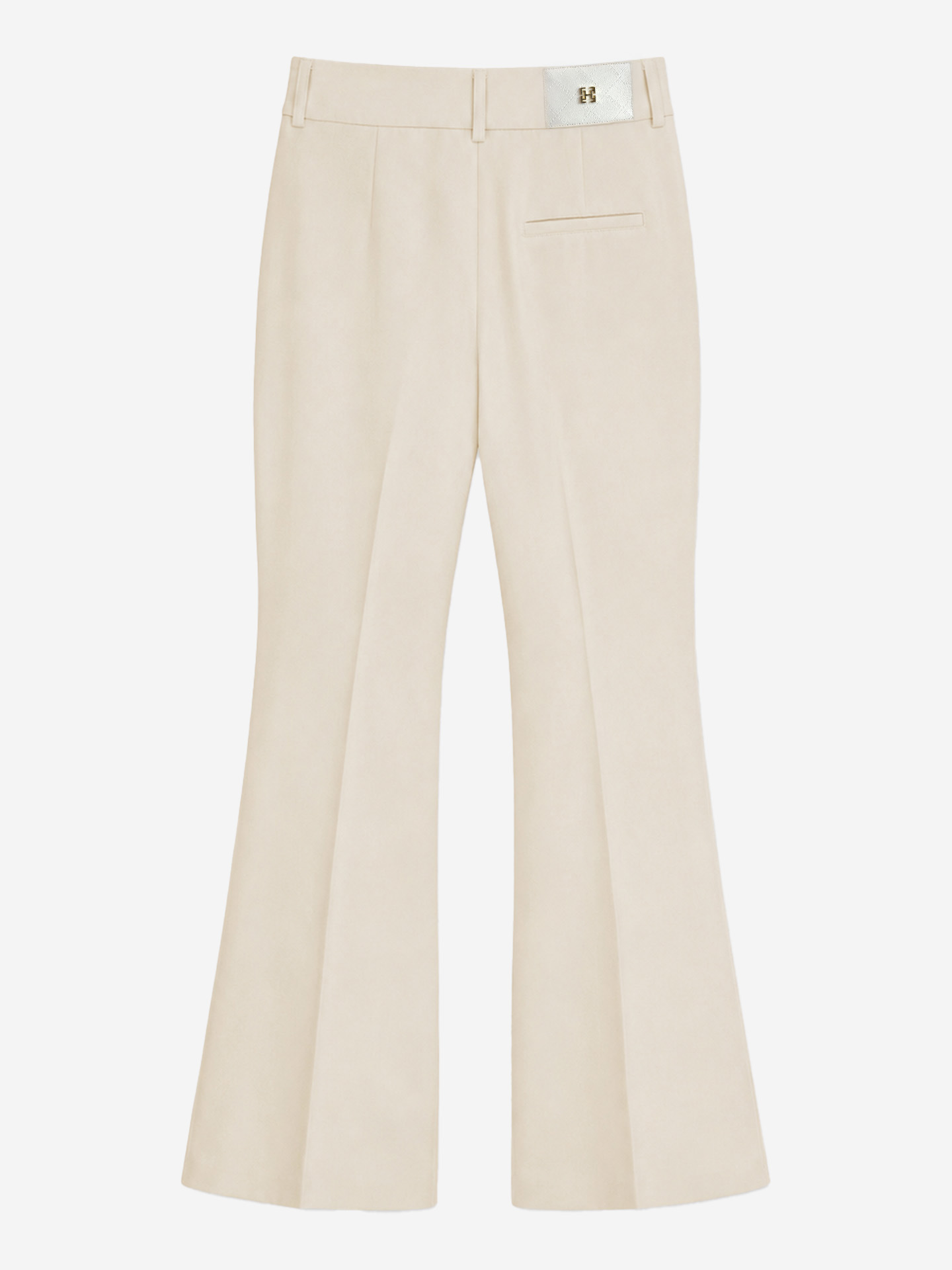 Tailored pantalon met rechte pijpen