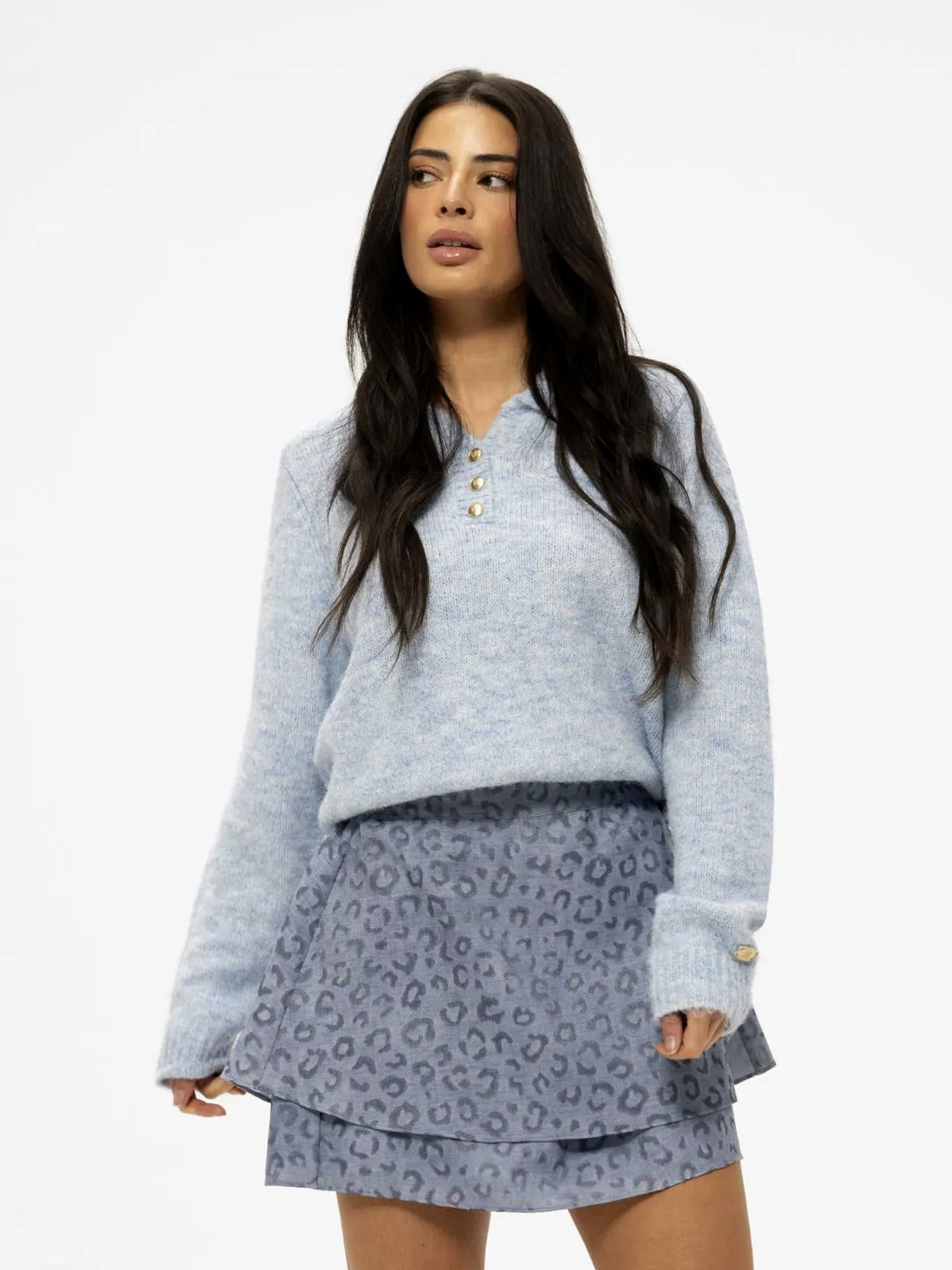 Rok met luipaardprint