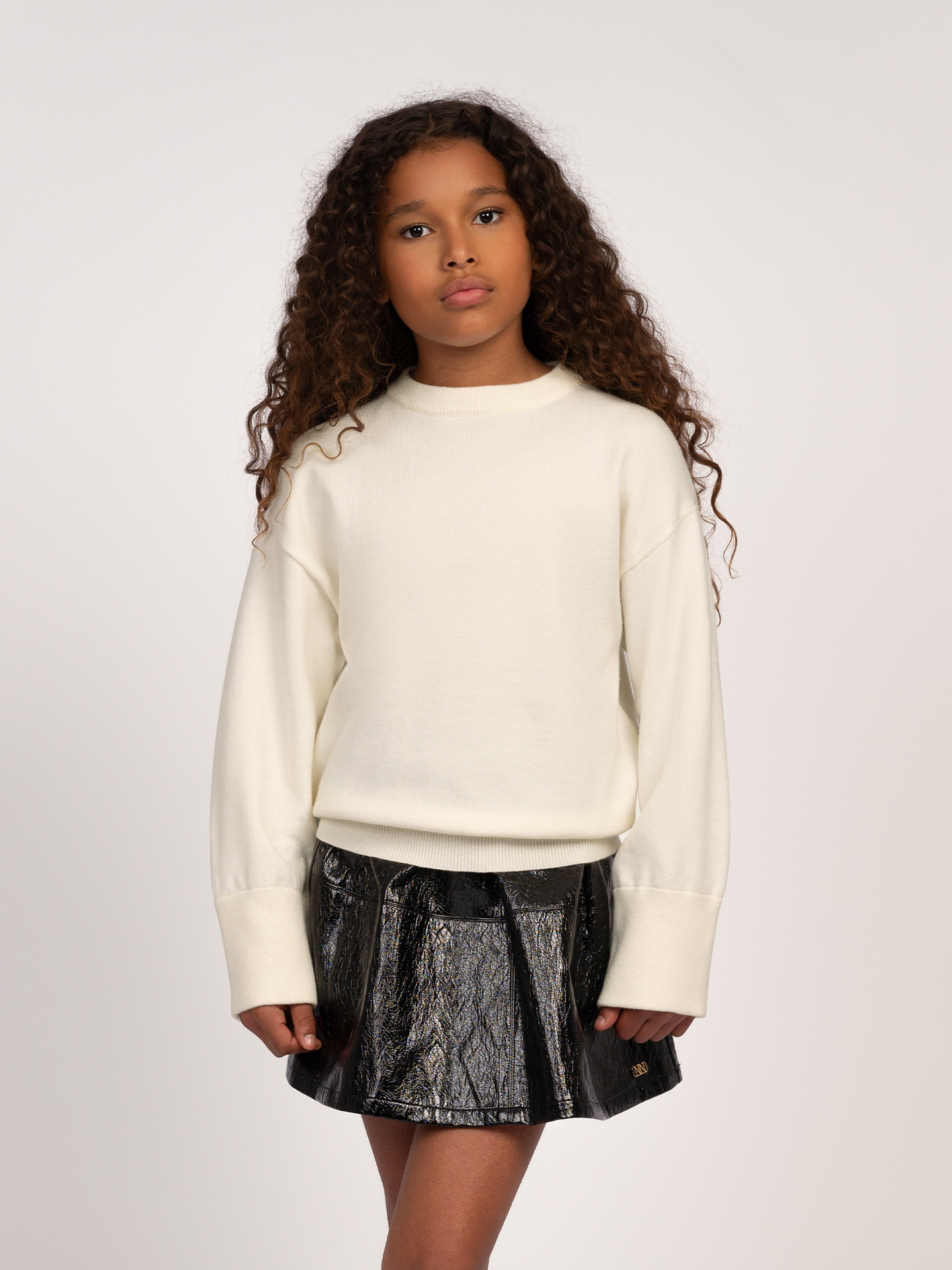 Sweater with logo print