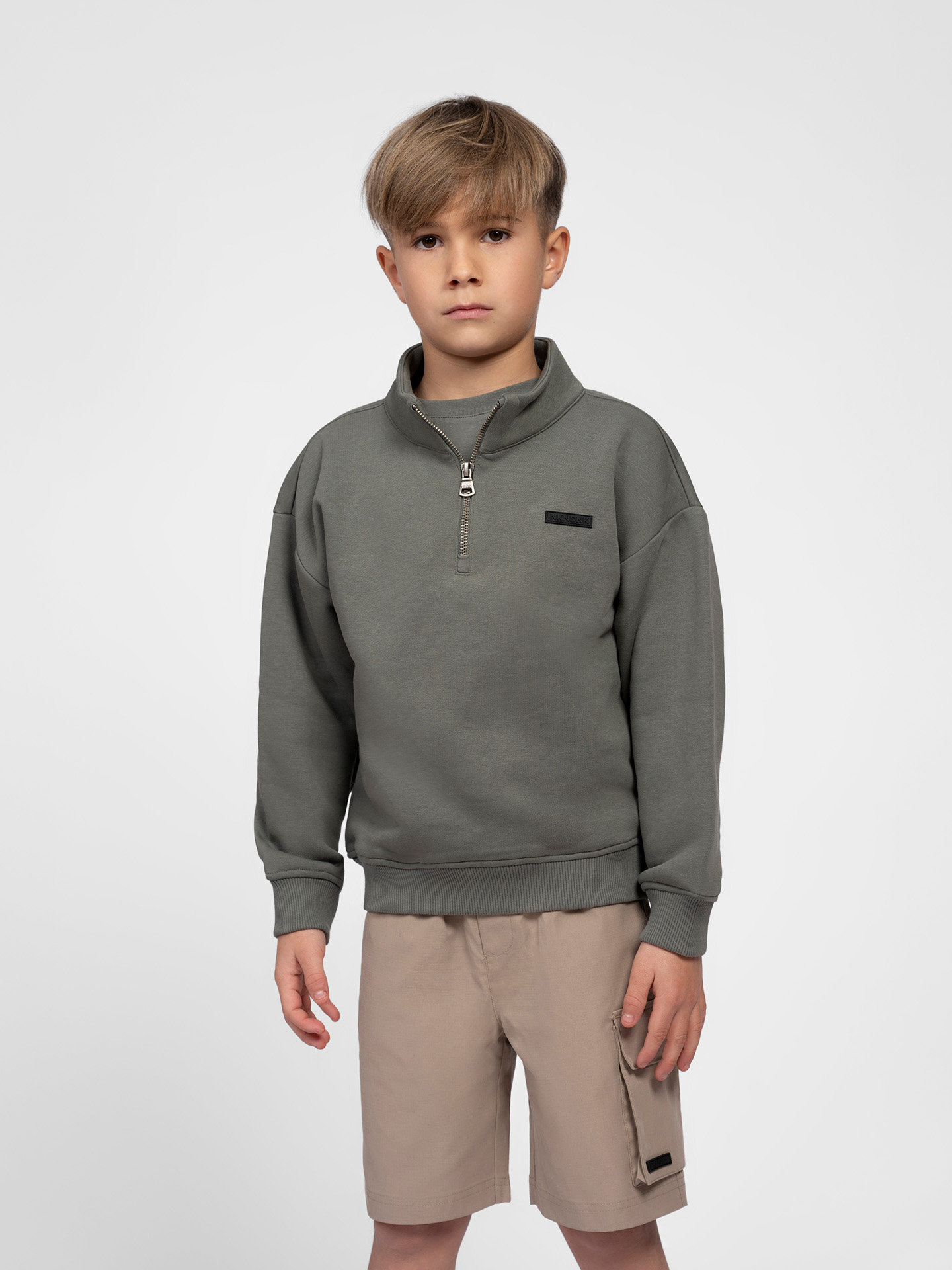 Half-zip sweater